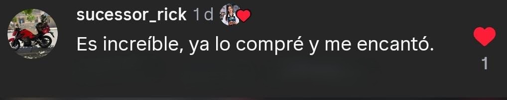 Comentario de un estudiante que compró el material